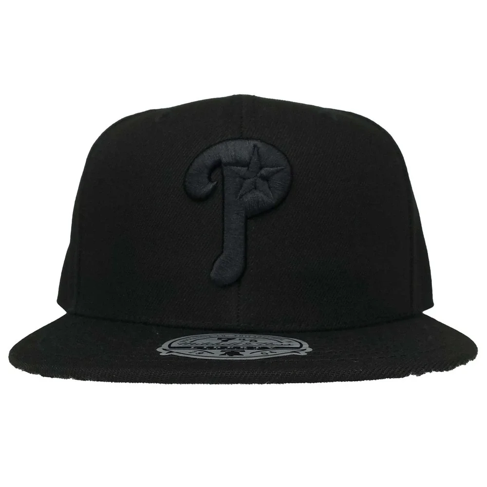 Philadelphia Phillies Mitchell & Ness‎ MLB Fitted 7 3/8 Flatbill Cap Hat 3D NWT
